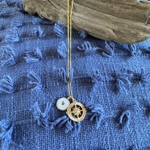 Charm necklace found Rae style choose a charm gold plate necklace